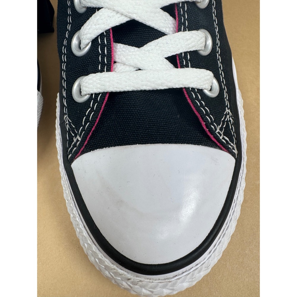 Converse Chuck Taylor All Star Womens 9 Madison Black Pink Plaid Padded Collar - Picture 7 of 8